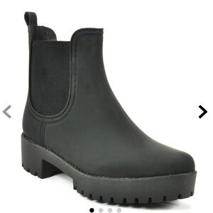 Jeffrey Campbell Cloudy Matte Rain Bootie